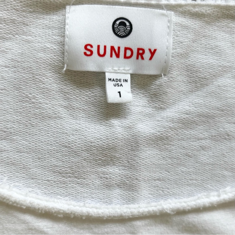 Sundry Lemon Graphic Long Sleeve Customized Tee Size 1/Small Novelty Fun Summer - Picture 3 of 9